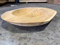 Teak schaal 60cm. - afbeelding 2 van  2