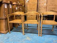 Teak tuinstoel (3x) - afbeelding 4 van  9