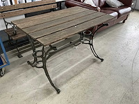 Teak tuintafel - afbeelding 1 van  4