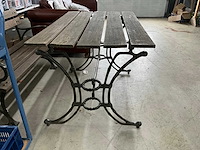 Teak tuintafel - afbeelding 2 van  4
