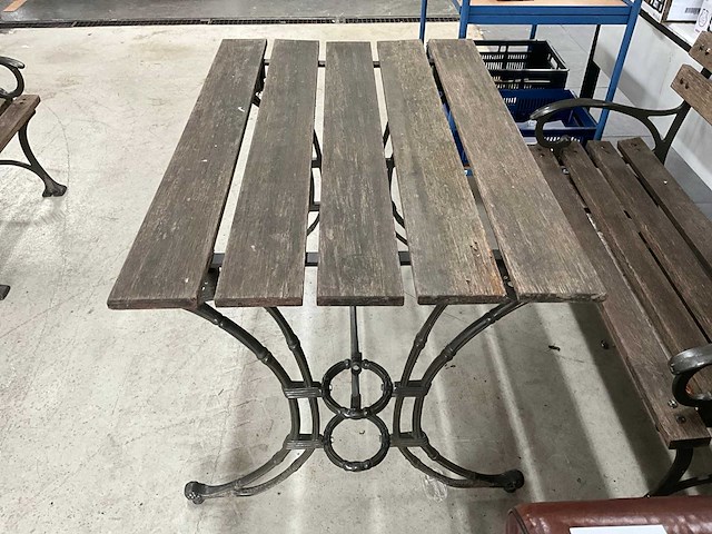 Teak tuintafel - afbeelding 4 van  4