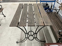 Teak tuintafel - afbeelding 4 van  4