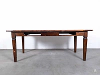 Teakhouten stamtafel - afbeelding 3 van  4