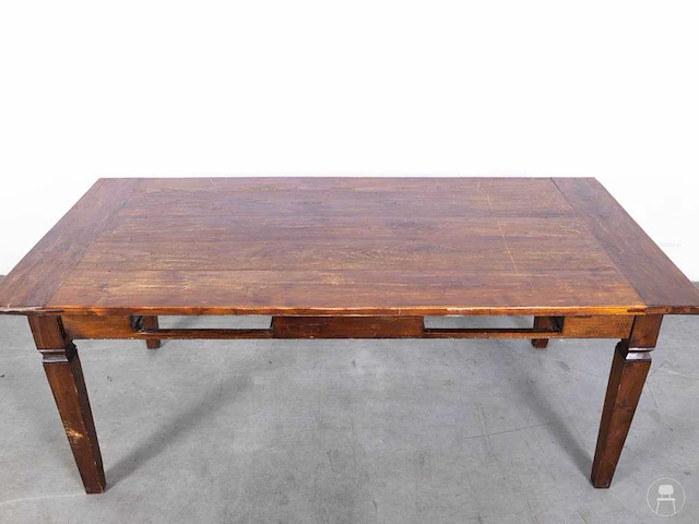 Teakhouten stamtafel - afbeelding 4 van  4