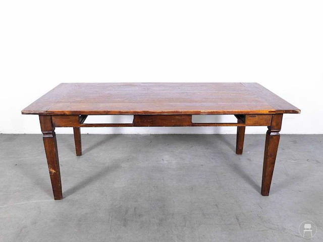 Teakhouten stamtafel - afbeelding 2 van  3