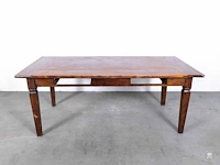 Teakhouten stamtafel - afbeelding 2 van  3