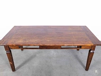 Teakhouten stamtafel - afbeelding 3 van  3