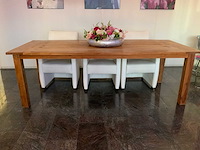 Teakhouten tafel - afbeelding 5 van  6