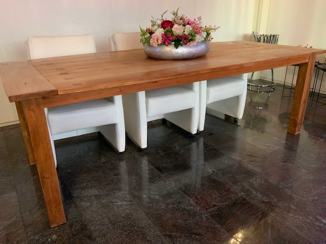 Teakhouten tafel - afbeelding 6 van  6