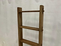 Teakhouten vakkenkast 200 cm - afbeelding 2 van  4