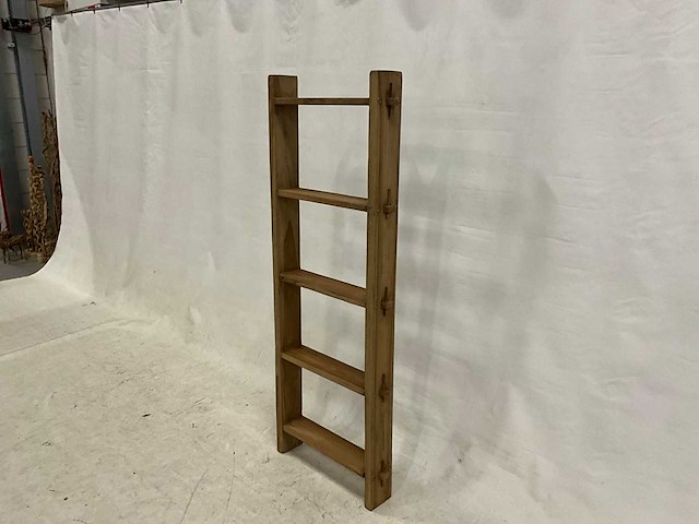 Teakhouten vakkenkast 200 cm - afbeelding 3 van  4