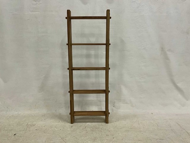 Teakhouten vakkenkast 200 cm - afbeelding 1 van  4