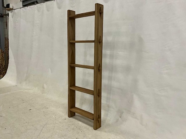 Teakhouten vakkenkast 200 cm - afbeelding 4 van  4