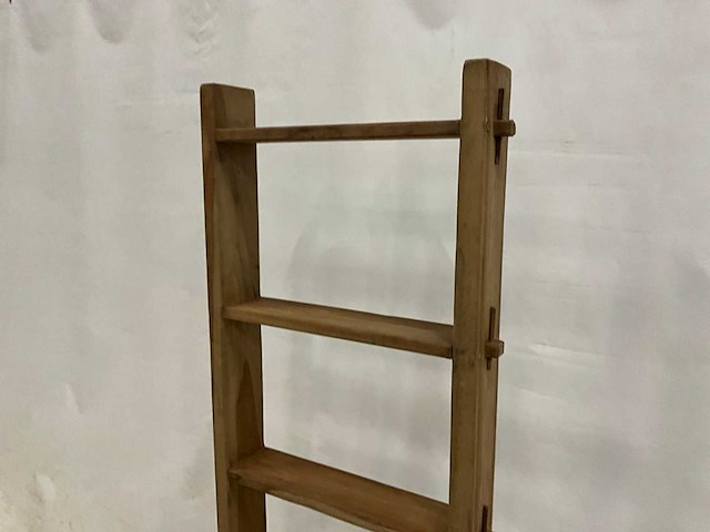 Teakhouten vakkenkast 200 cm - afbeelding 2 van  4