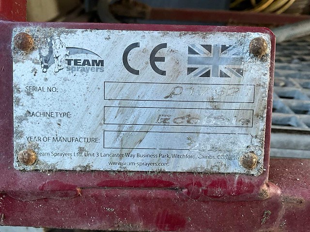 Team horizontale spuittank - afbeelding 5 van  5