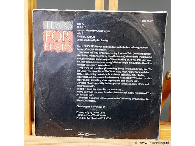 Tears for fears - afbeelding 2 van  4