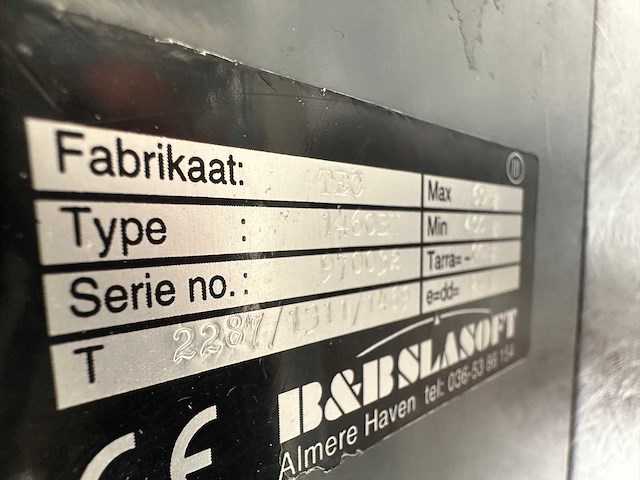 Tec flex 3000 weegschaal - afbeelding 3 van  7