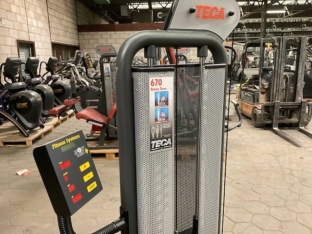 Teca rotary torso 670 krachtstation - afbeelding 6 van  6