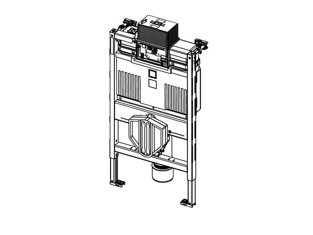 Tece - 9 300 301 - inbouwreservoir 820 mm unispoelkast - afbeelding 3 van  5