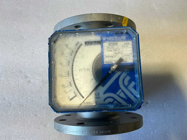 Tecfluid sc250 inox flowmeter dn100/pn10 - afbeelding 1 van  4