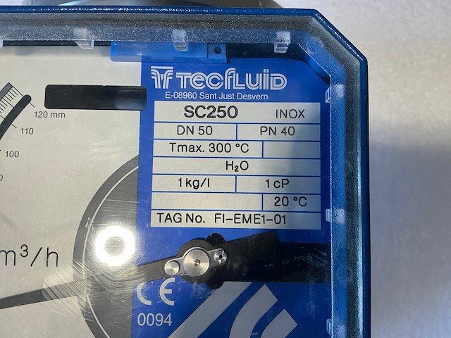 Tecfluid sc250 inox flowmeter dn50/pn40 - afbeelding 5 van  7