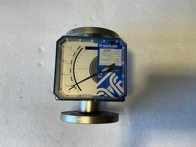 Tecfluid sc250 inox flowmeter dn50/pn40 - afbeelding 1 van  6