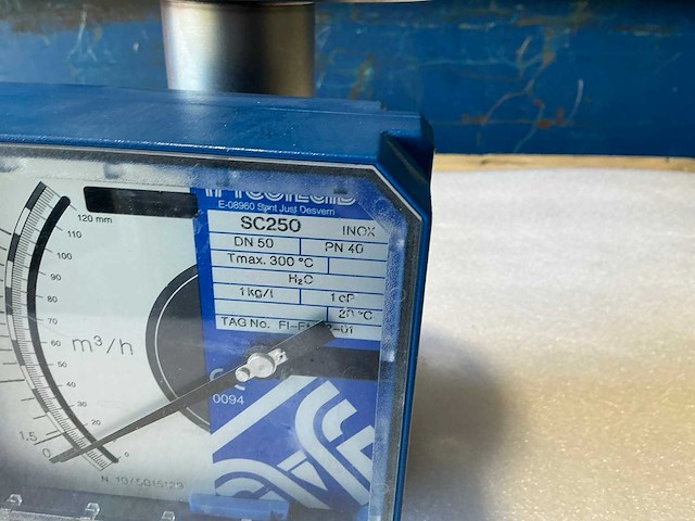Tecfluid sc250 inox flowmeter dn50/pn40 - afbeelding 3 van  7