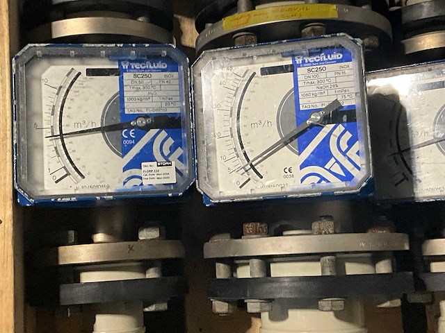 Tecfluid sc250 variabele-oppervlak flowmeter (10x) - afbeelding 6 van  8
