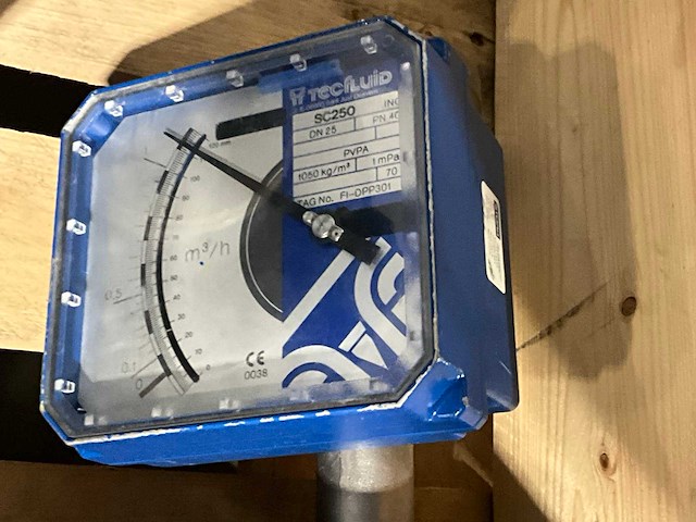 Tecfluid sc250 variabele-oppervlak flowmeter (10x) - afbeelding 8 van  8