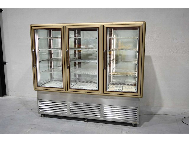 Tecfrigo innova 1400 g/g 6 porte mobiele dubbelgekoelde gebaksvitrine - afbeelding 1 van  11