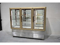 Tecfrigo innova 1400 g/g 6 porte mobiele dubbelgekoelde gebaksvitrine