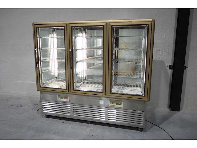 Tecfrigo innova 1400 g/g 6 porte mobiele dubbelgekoelde gebaksvitrine - afbeelding 7 van  11