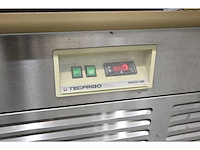 Tecfrigo innova 1400 g/g 6 porte mobiele dubbelgekoelde gebaksvitrine - afbeelding 8 van  11