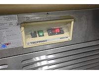 Tecfrigo innova 1400 g/g 6 porte mobiele dubbelgekoelde gebaksvitrine - afbeelding 9 van  11