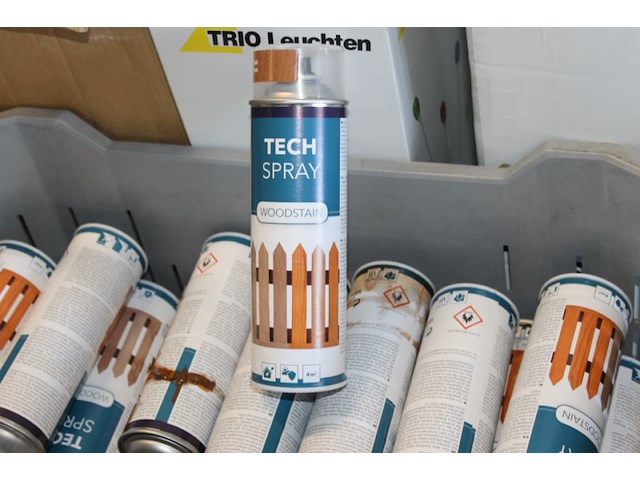 Tech spray spuit bussen 16 stuks in krat q - afbeelding 2 van  3