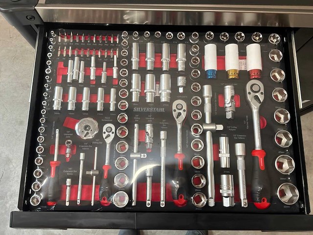 Techline gereedschapswagen (5x) - afbeelding 4 van  8