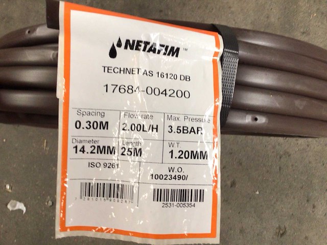Technet as 16120 db netafim (48x) - afbeelding 1 van  2