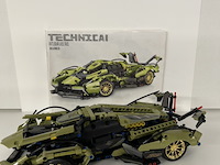 Technical 81002 hypercar supercar - olijfgroen / goud (met handleiding) - afbeelding 1 van  3