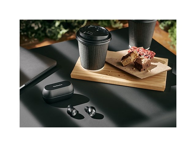 Technics eahaz70w headset inear bluetooth zwart - afbeelding 4 van  5