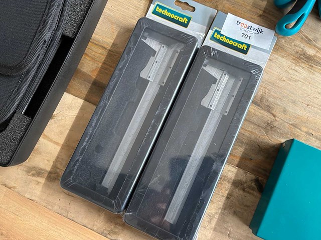 Technocraft 150x0.5 mm schuifmaat (2x) - afbeelding 1 van  2