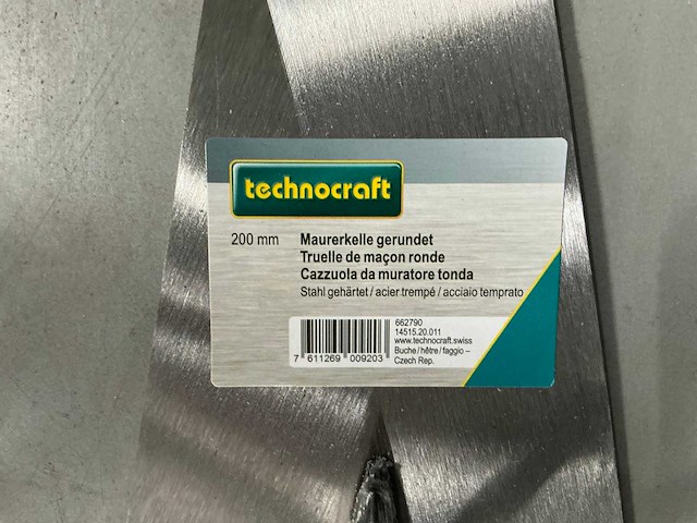 Technocraft 200mm cement troffel (6x) - afbeelding 3 van  3