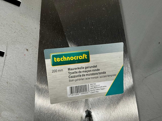 Technocraft 200mm cement troffel (7x) - afbeelding 2 van  3