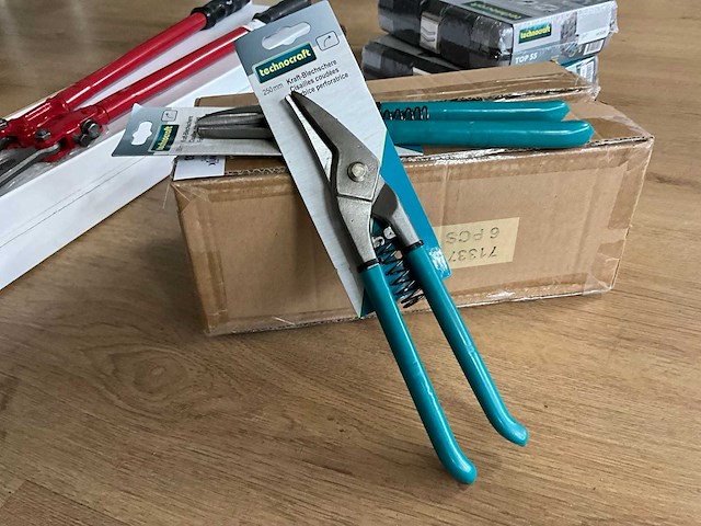 Technocraft 250 mm plaatschaar (12x) - afbeelding 1 van  4