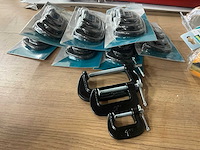 Technocraft 25/50/75 mm c-klemmenset (8x) - afbeelding 1 van  3