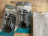 Technocraft 25/50/75 mm c-klemset (3x) - afbeelding 4 van  4