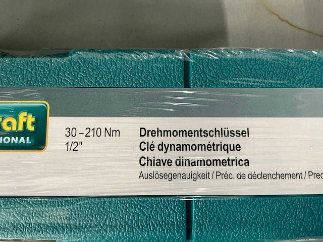 Technocraft 30-210nm momentsleutel 1/2” - afbeelding 2 van  3