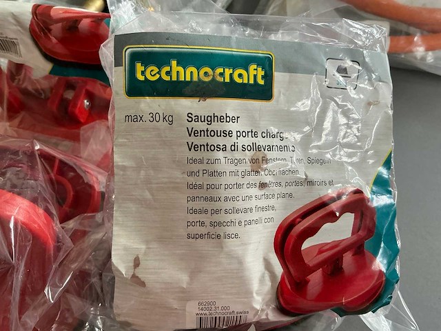Technocraft 30kg zuignap (4x) - afbeelding 3 van  3