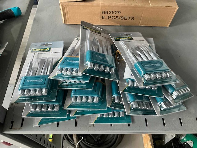 Technocraft 5 delig drevelset (15x) - afbeelding 2 van  2