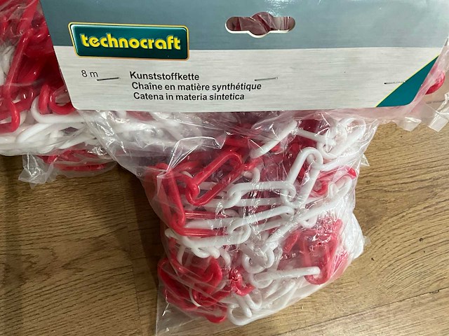 Technocraft 8 m kunststof ketting (8x) - afbeelding 1 van  2