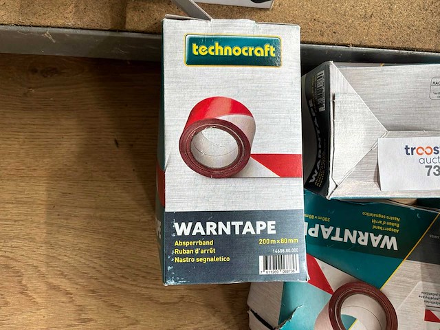 Technocraft afzettape veiligheid en markering - afbeelding 2 van  2